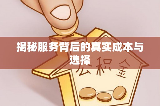 林边揭秘服务背后的真实成本与选择