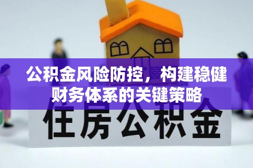 林边公积金风险防控，构建稳健财务体系的关键策略