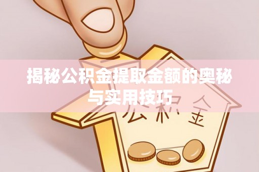 林边揭秘公积金提取金额的奥秘与实用技巧