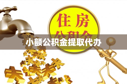 林边小额公积金提取代办