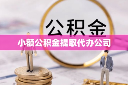 林边小额公积金提取代办公司
