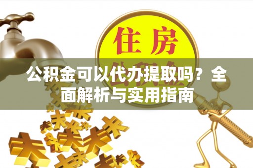 林边公积金可以代办提取吗？全面解析与实用指南