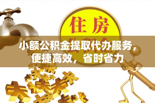 林边小额公积金提取代办服务，便捷高效，省时省力