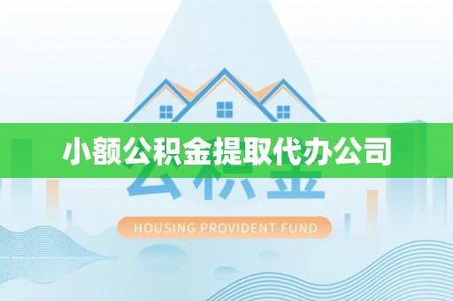 林边小额公积金提取代办公司