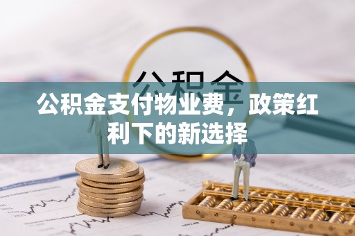 林边公积金支付物业费，政策红利下的新选择