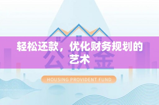 林边轻松还款，优化财务规划的艺术