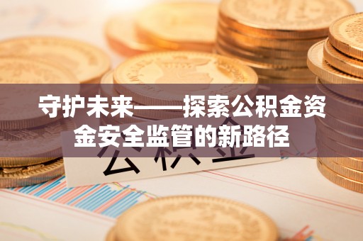 林边守护未来——探索公积金资金安全监管的新路径