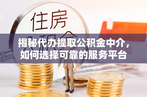 林边揭秘代办提取公积金中介，如何选择可靠的服务平台