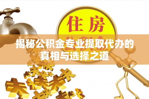 林边揭秘公积金专业提取代办的真相与选择之道