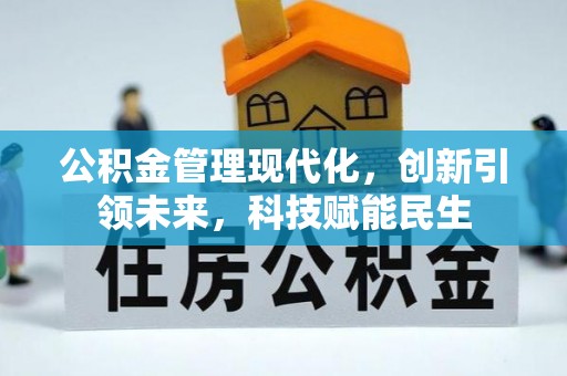 林边公积金管理现代化，创新引领未来，科技赋能民生