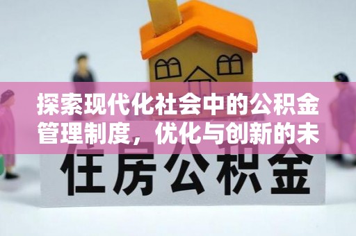 林边探索现代化社会中的公积金管理制度，优化与创新的未来方向