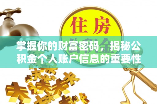 林边掌握你的财富密码，揭秘公积金个人账户信息的重要性