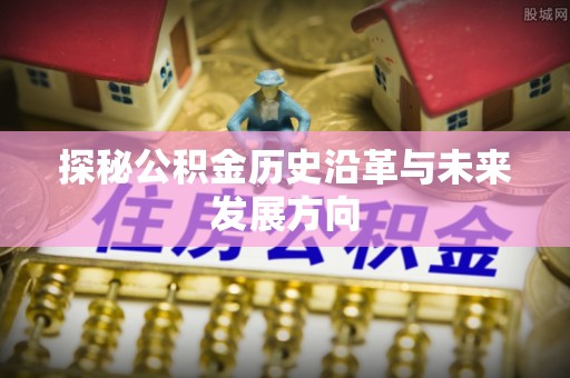 林边探秘公积金历史沿革与未来发展方向