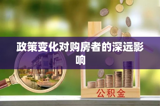 林边政策变化对购房者的深远影响
