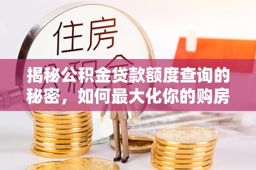 林边揭秘公积金贷款额度查询的秘密，如何最大化你的购房资金？