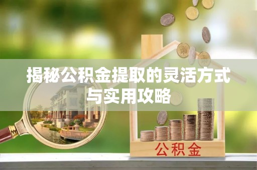 林边揭秘公积金提取的灵活方式与实用攻略