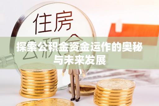 林边探索公积金资金运作的奥秘与未来发展