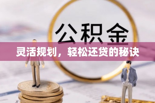 林边灵活规划，轻松还贷的秘诀