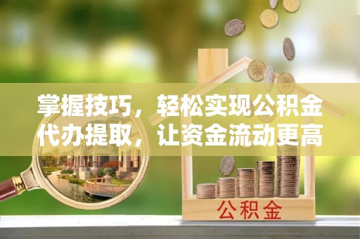 林边掌握技巧，轻松实现公积金代办提取，让资金流动更高效