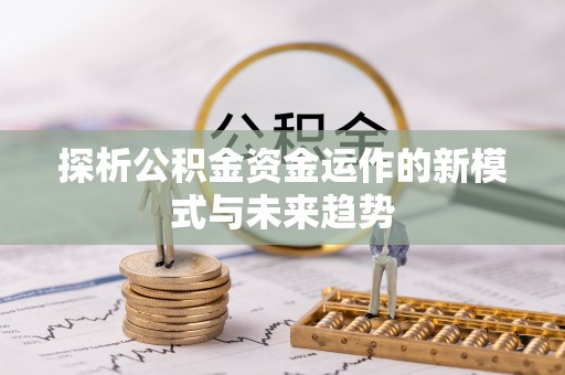 林边探析公积金资金运作的新模式与未来趋势