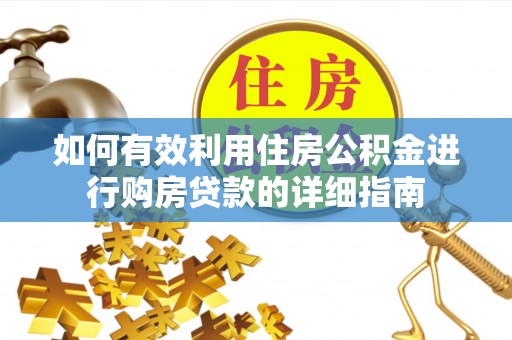 林边如何有效利用住房公积金进行购房贷款的详细指南