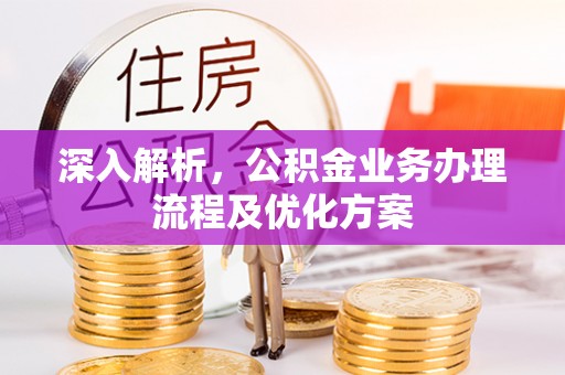 林边深入解析，公积金业务办理流程及优化方案