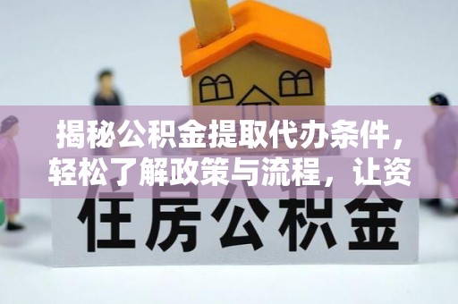 林边揭秘公积金提取代办条件，轻松了解政策与流程，让资金管理更高效
