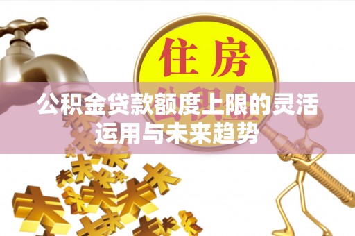 林边公积金贷款额度上限的灵活运用与未来趋势